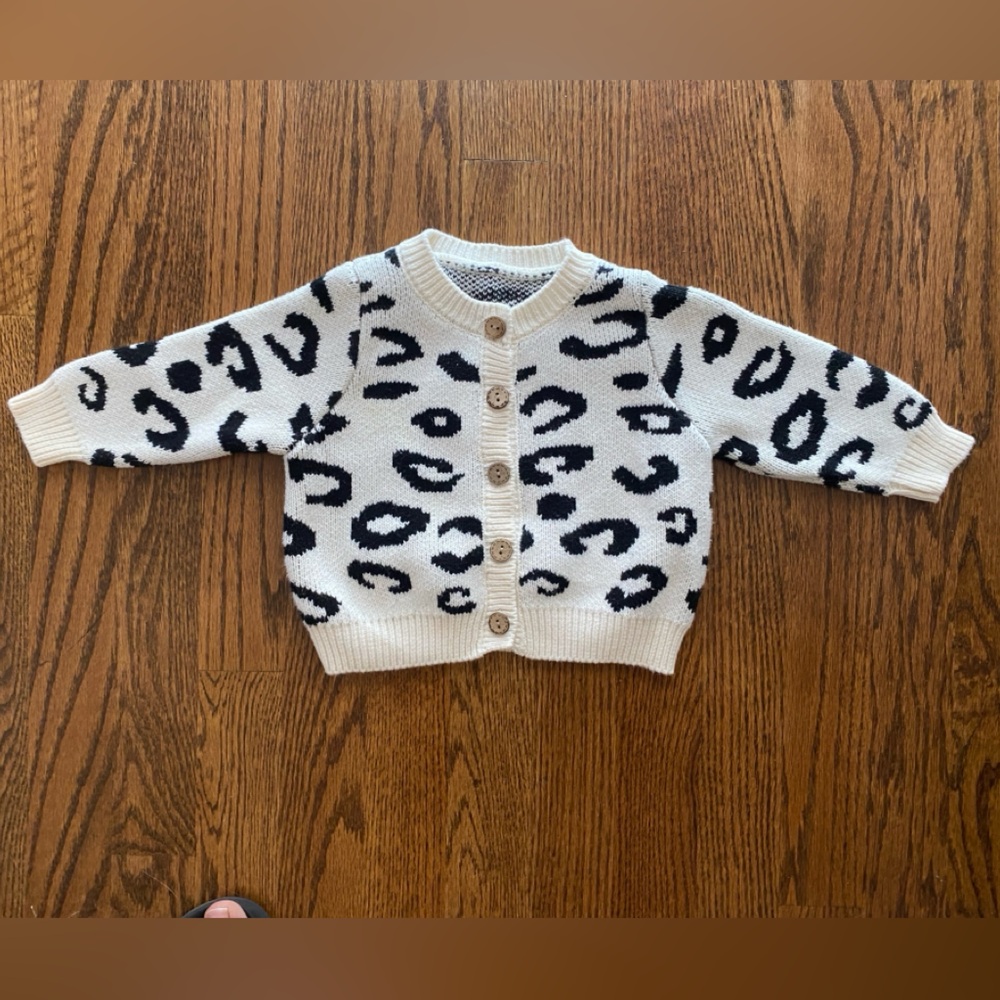 Simplee Kids Leopard Printed Cardi